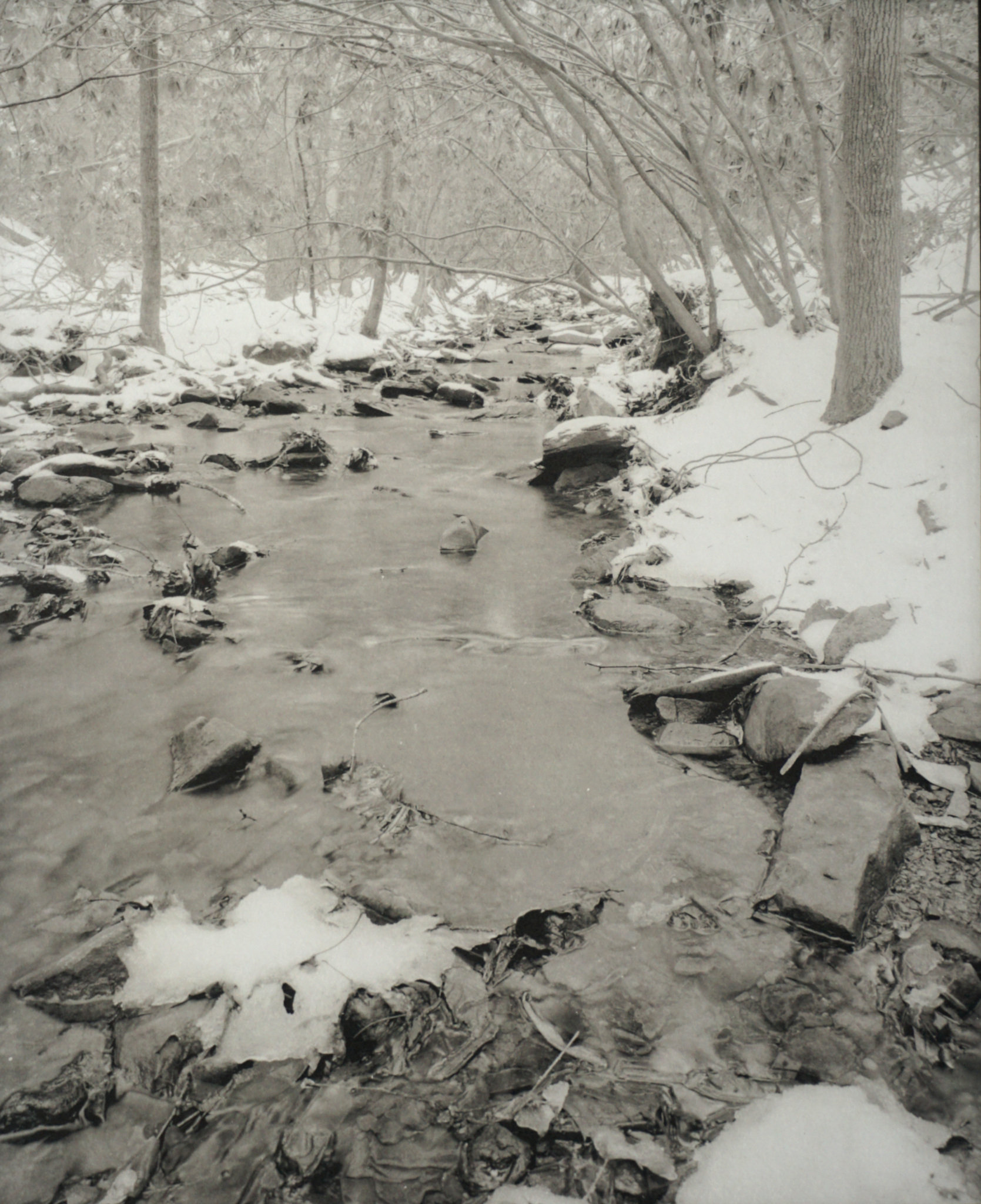 Wintery creek