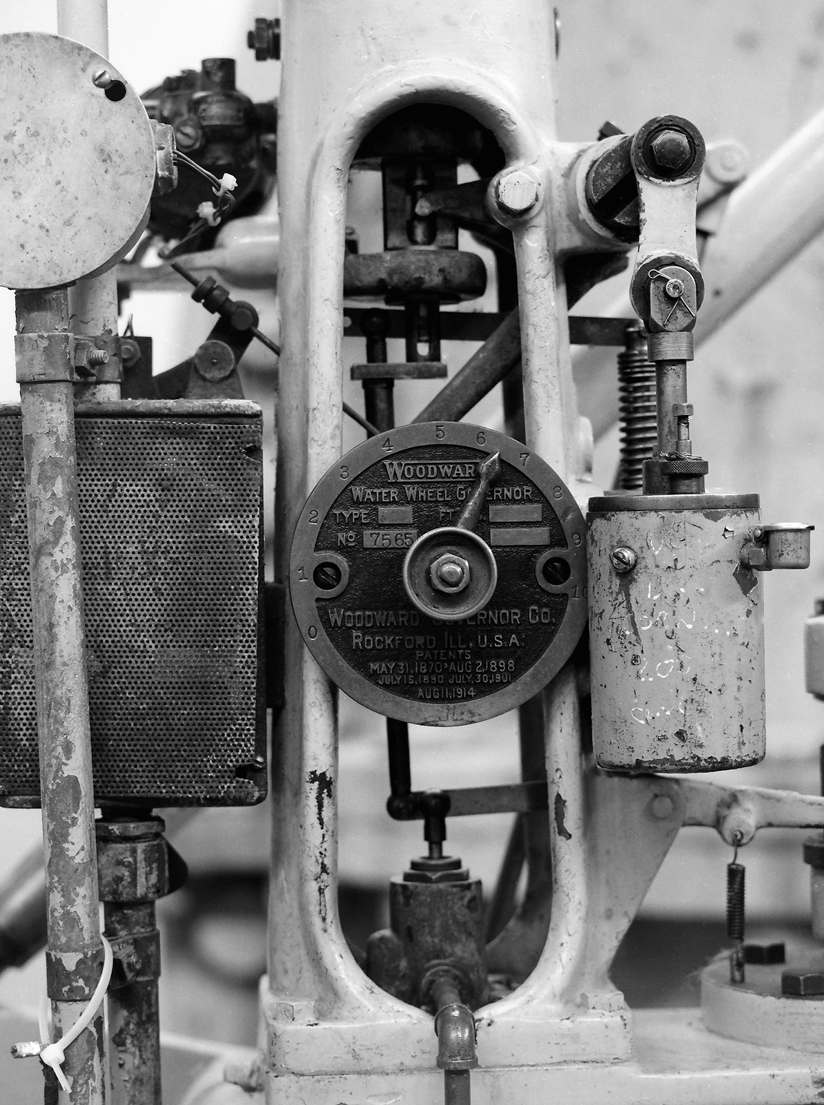 Woodward Water Wheel Governor