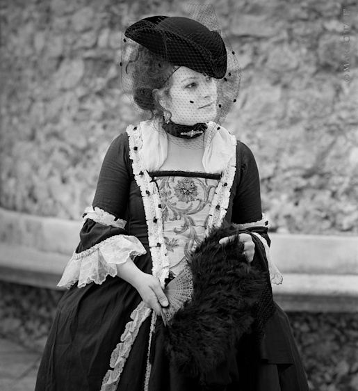 XVII century actress