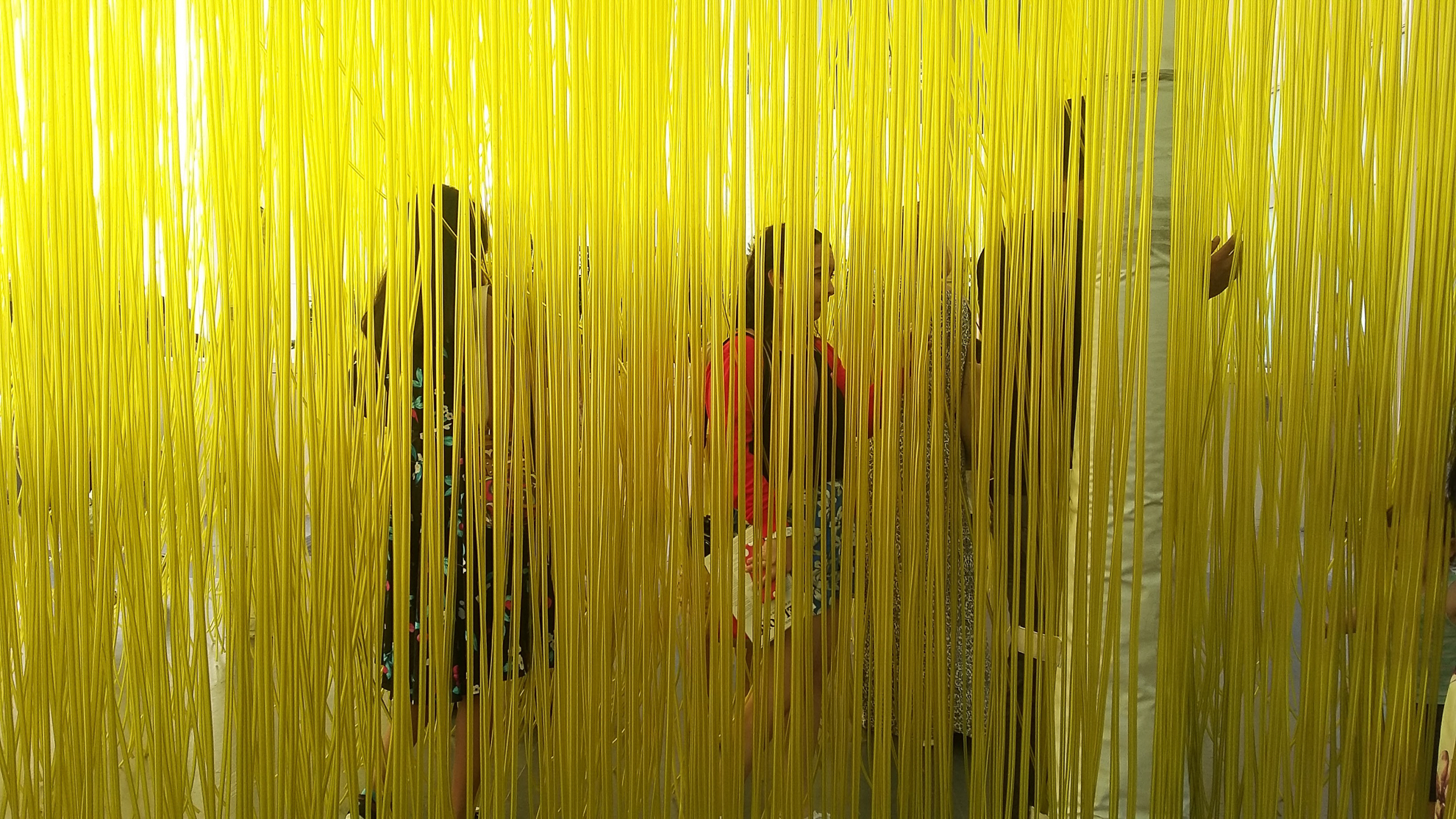 Yellow strands