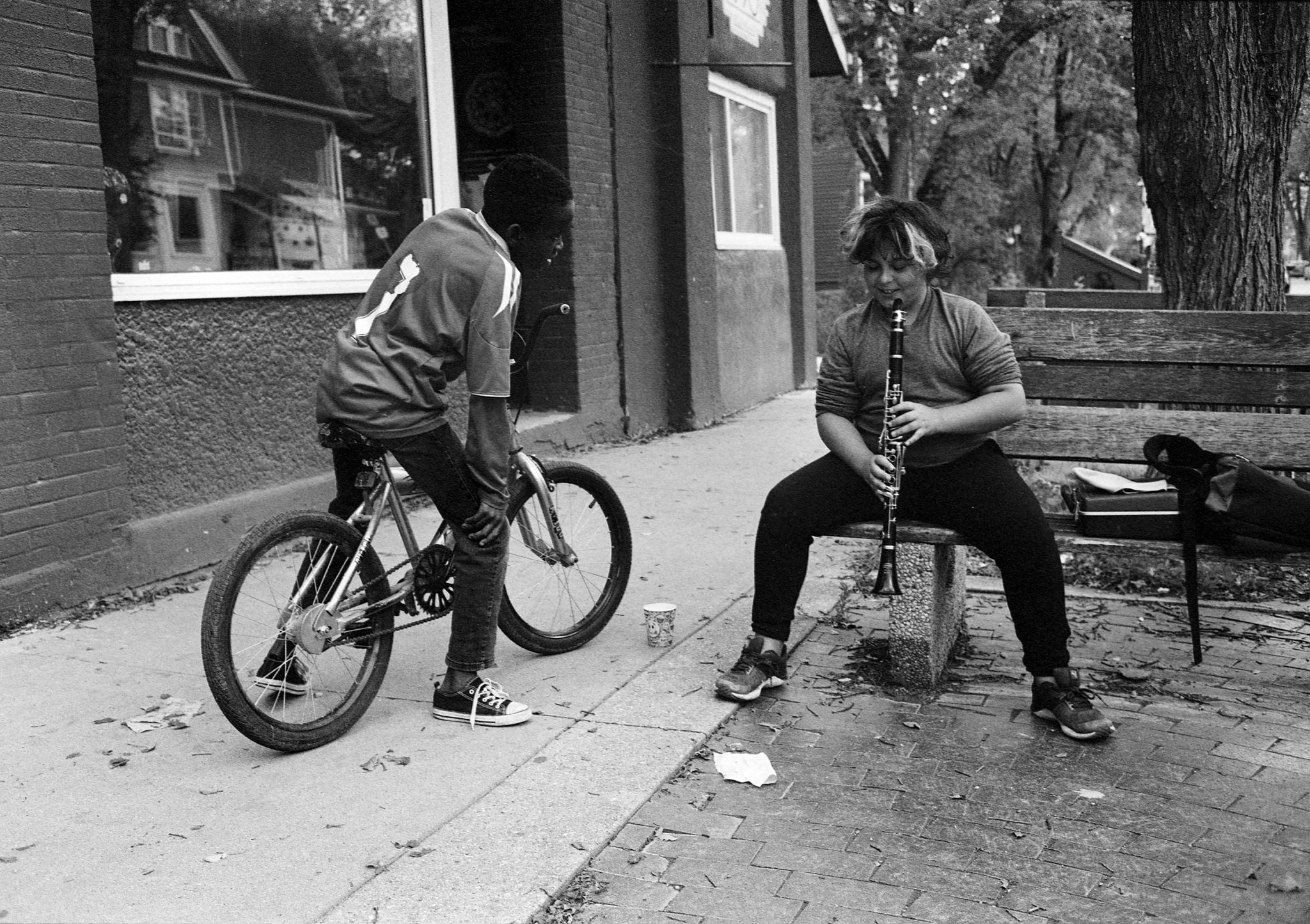 Young Busker
