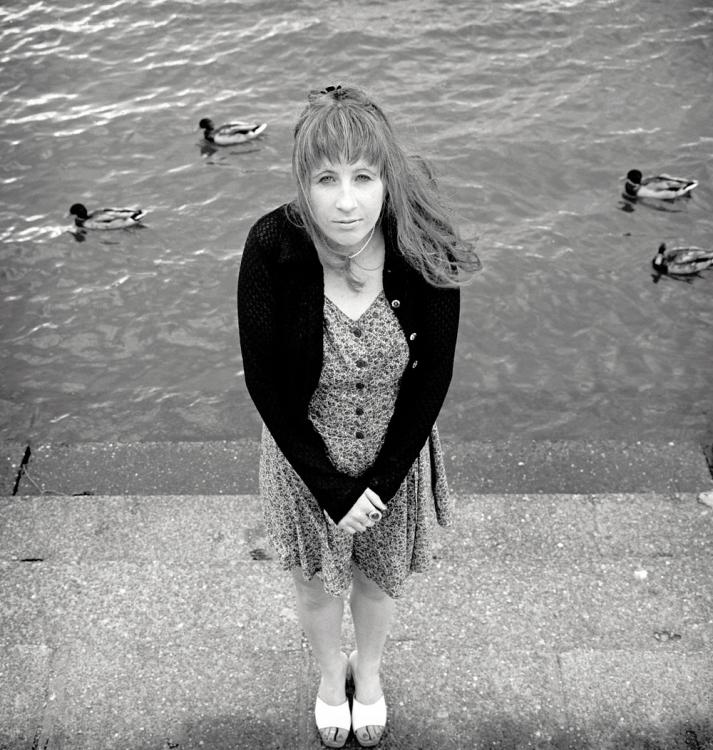 Young Woman With Ducks