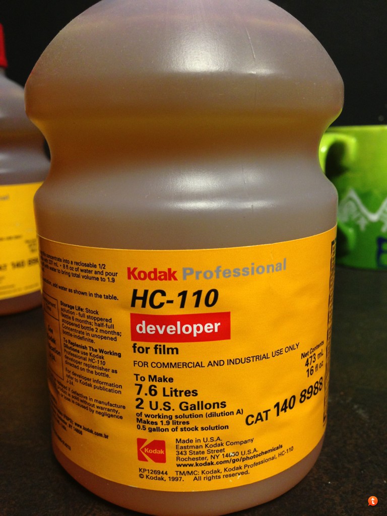 kodak professional hc 110 developer