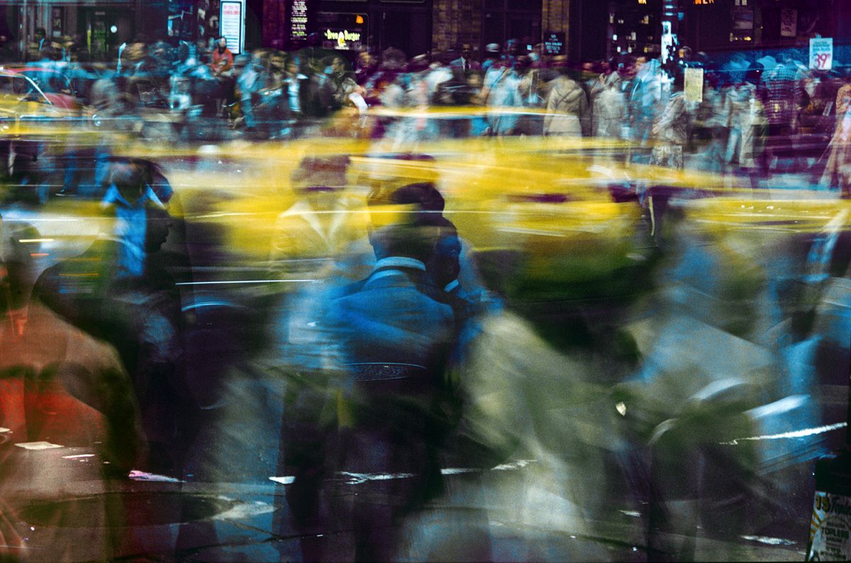 ERNST HAAS ESTATE | COLOR: NEW YORK | Blur photography, Color photography,  Photo